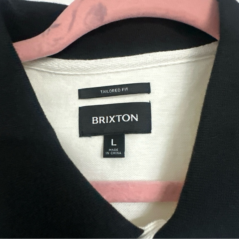 Brixton White Polo Shirt